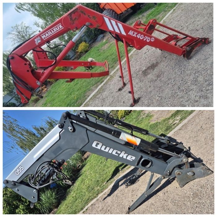 Ładowacz czołowyi TUR Mailleux Quicke New Holland