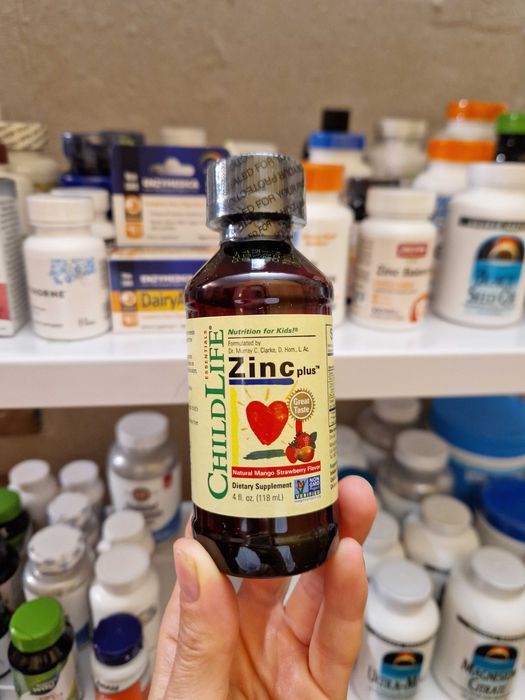 ChildLife Essentials, цинк для детей с 6 месяцев