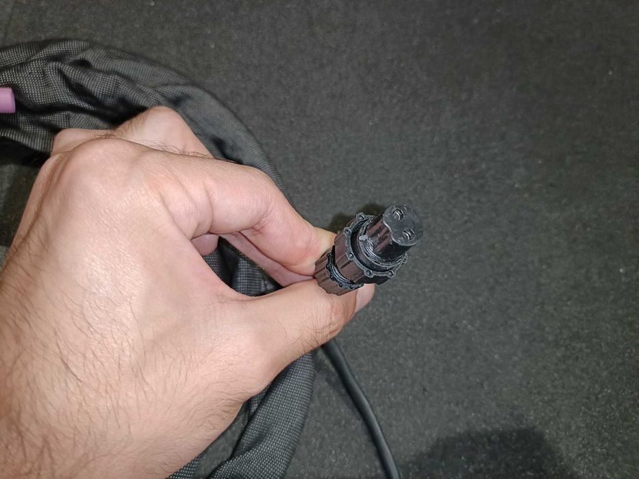 Tocha TIG WP-17 nova com botão e acessórios