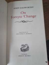 On Forsyte Change. Ksiazka w jezyku angielskim