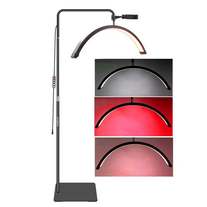 candeeiro led 36wts novo cor preto