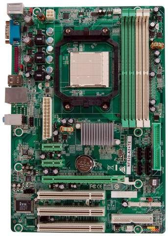 ПК Материнская плата AM2 M2N NF520 AMD Athlon 5200 5600 DDR2-800 2 Gb