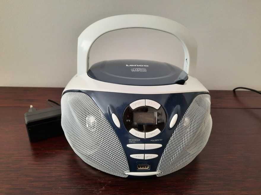 Radio i odtwarzacz CD MP3 wejście USB