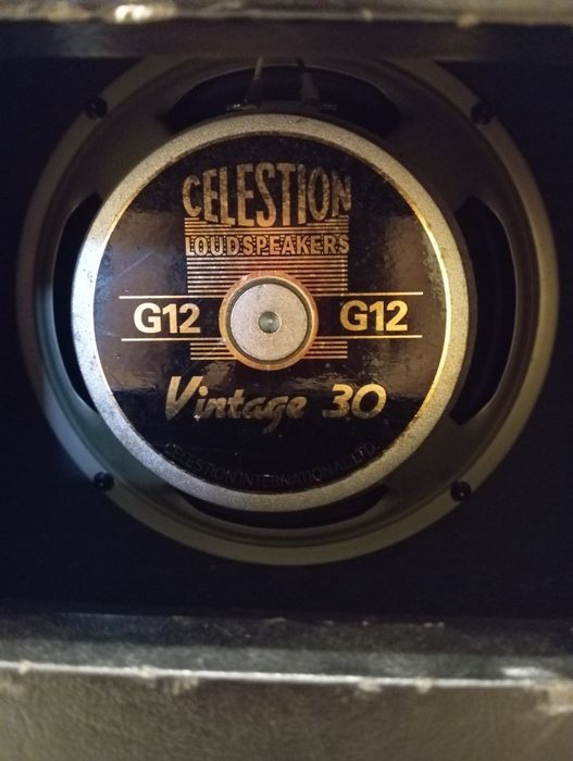 Vendo coluna 1x12 Harley Benton Celestion Vintage 30 G12