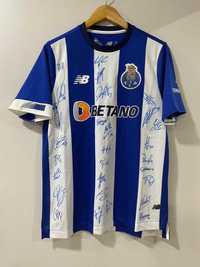 Camisola Principal Autografada do Futebol Clube Porto Plantel 23/24