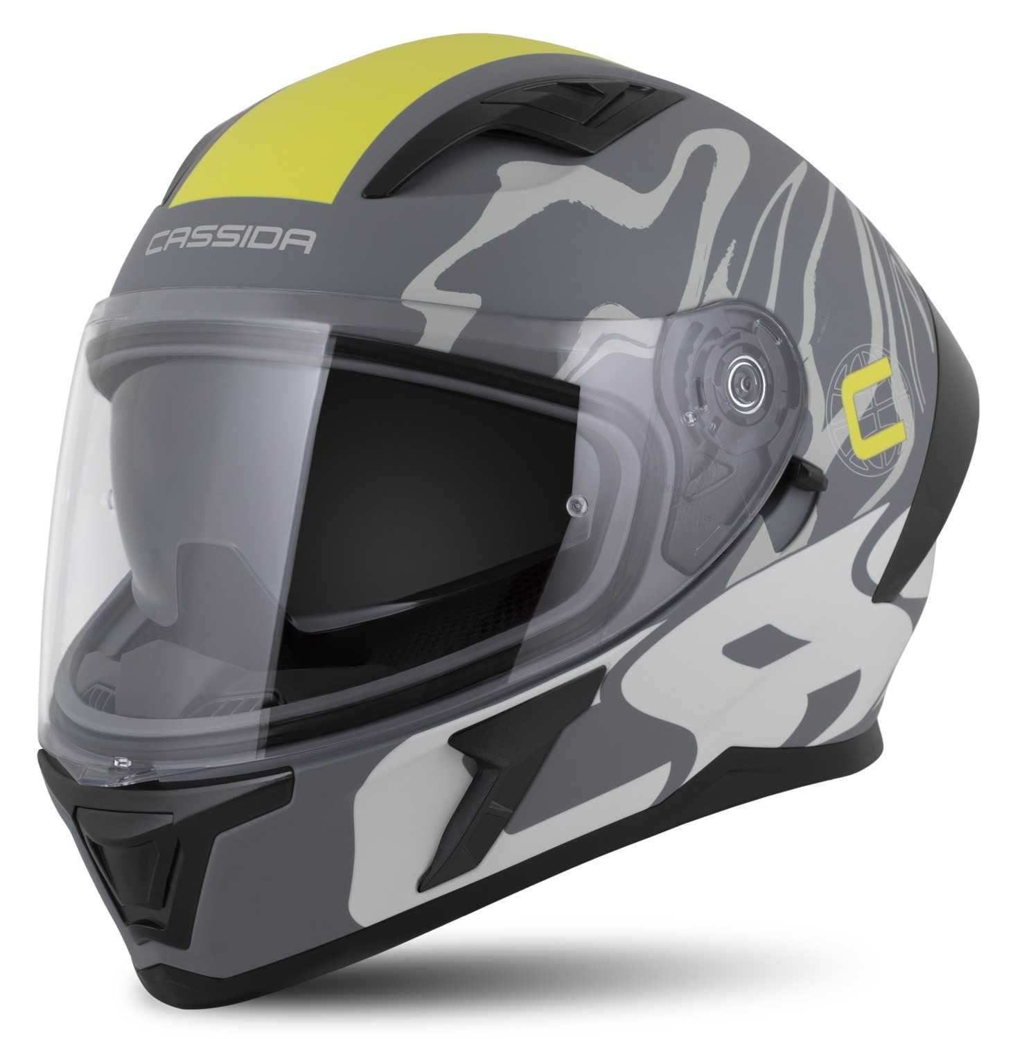 Kask Motocyklowy Cassida ORBIT ECE-06 Pod Pinlock, Interkom XS-XXL