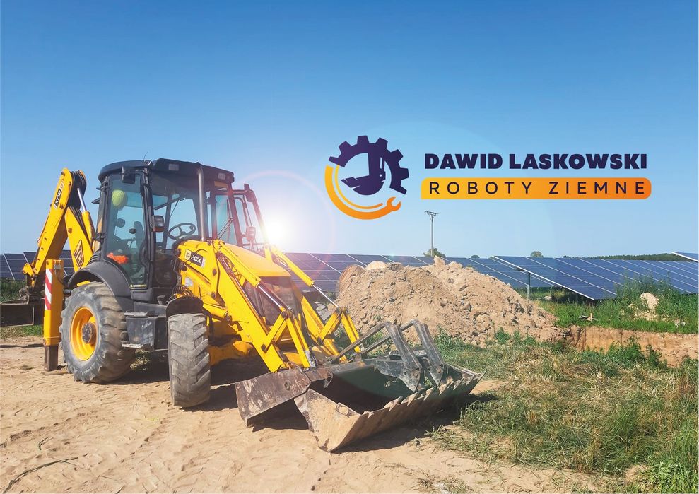Roboty Ziemne usługi koparką, koparko ładowarka wyburzenia transport