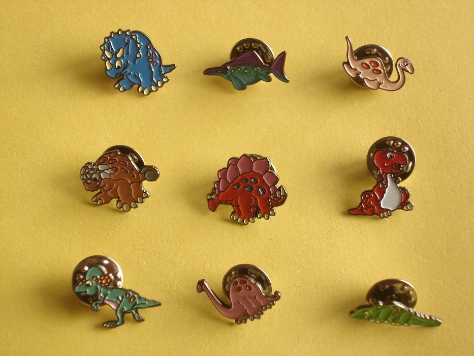 Pins de Dinossauros (coleção)