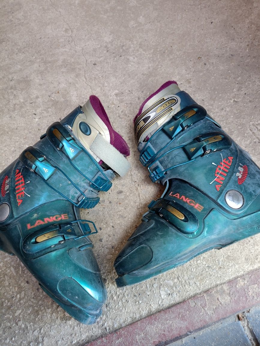 Buty Narciarskie Lange Anthea Rozmiar 24,5 + Plecak