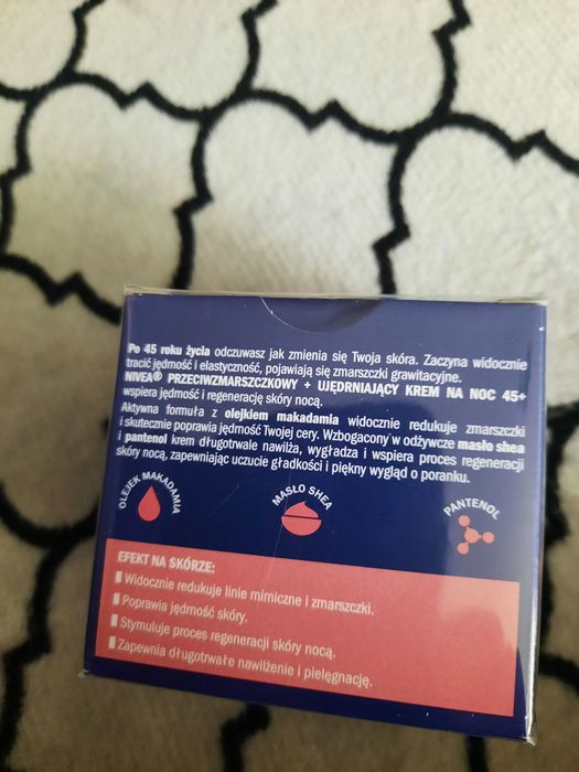 Nivea krem ujedrniajacy na noc 50+