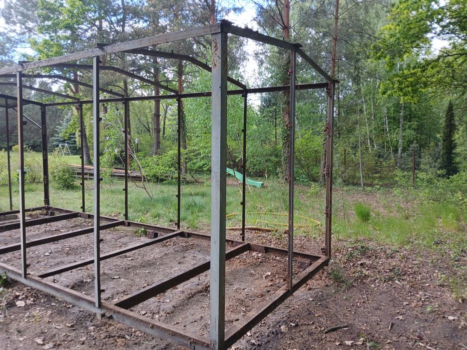 Domek  barak konstrukcja stalowa