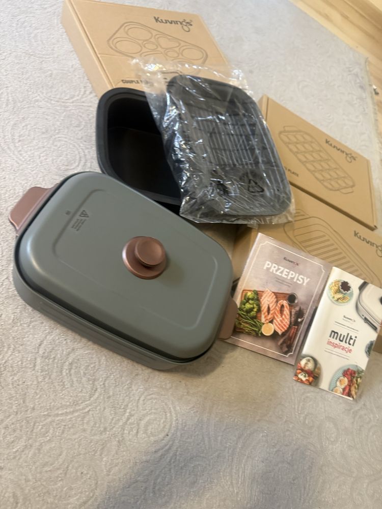 Kuvings multigrill z gratisami gril elektryczny z g