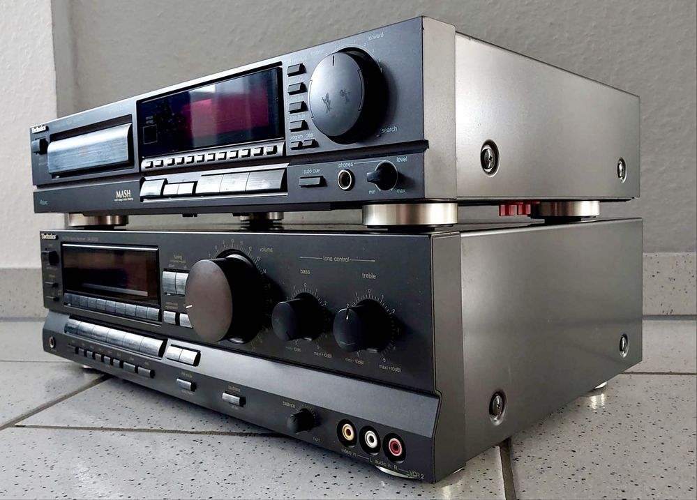 TECHNICS SA-GX200/TECHNICS SL-P477A Audio Stereo HiFi Wieża-Zestaw