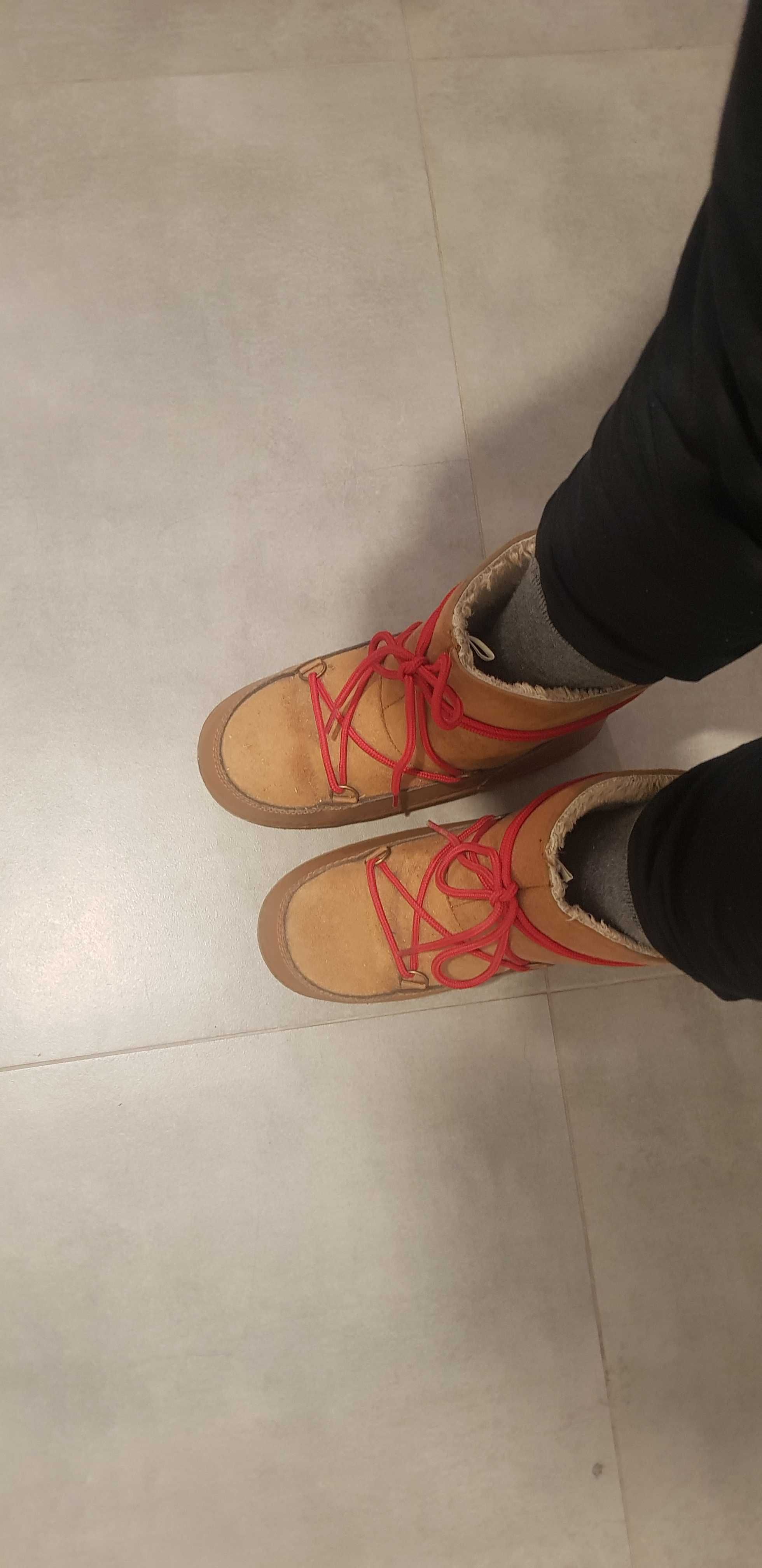Buty śniegowce wiązane mukluki boots new yorker