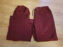 Dres damski XXL bordowy oversize
