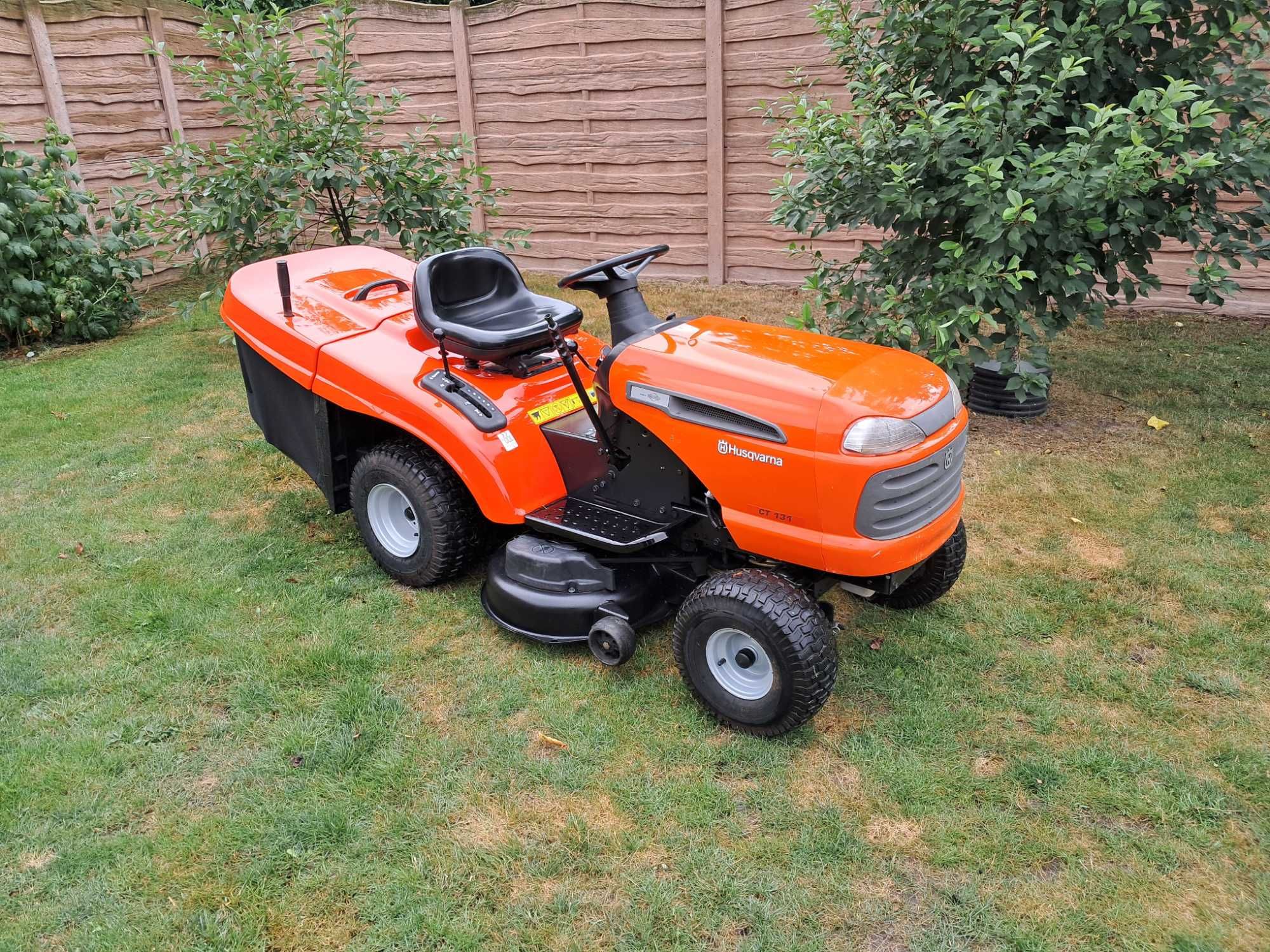 Traktorek kosiarka z koszem Husqvarna Briggs&stratton