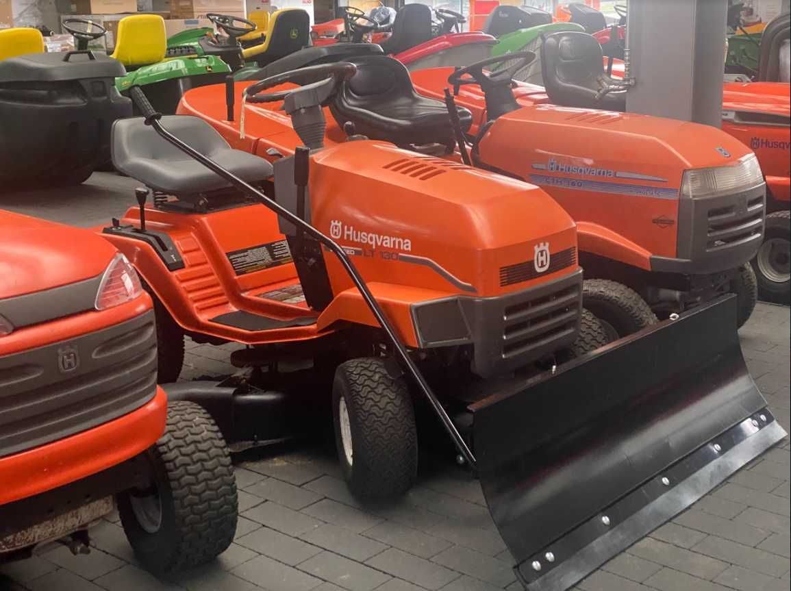 ZESTAW Traktorek Kosiarka HUSQVARNA+PŁUG LT130 / B&S 13KM / Manual 5+R