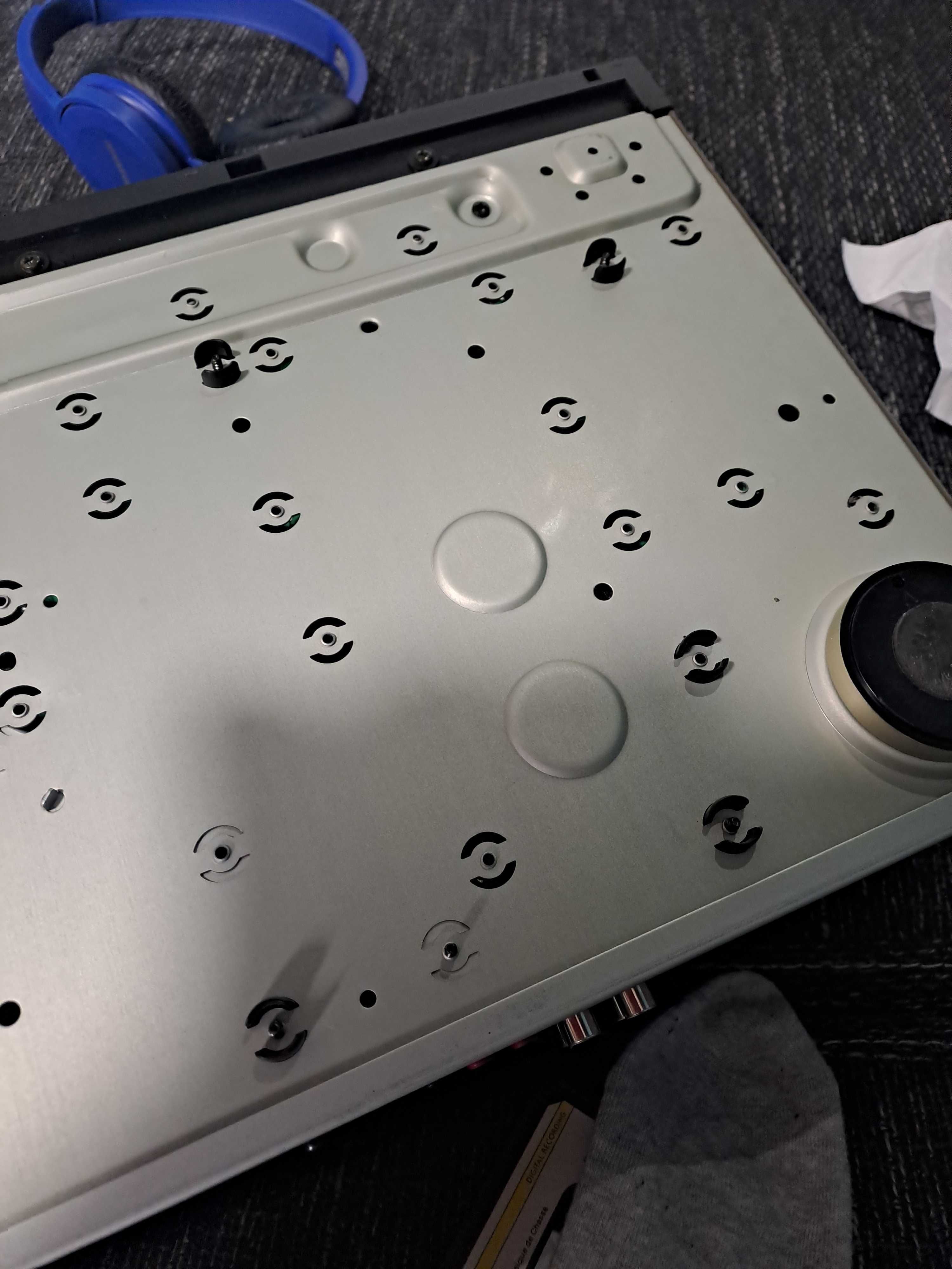 Magnetofon Technics RS-TR 313 2 kasetowy deck brak jednej stópki
