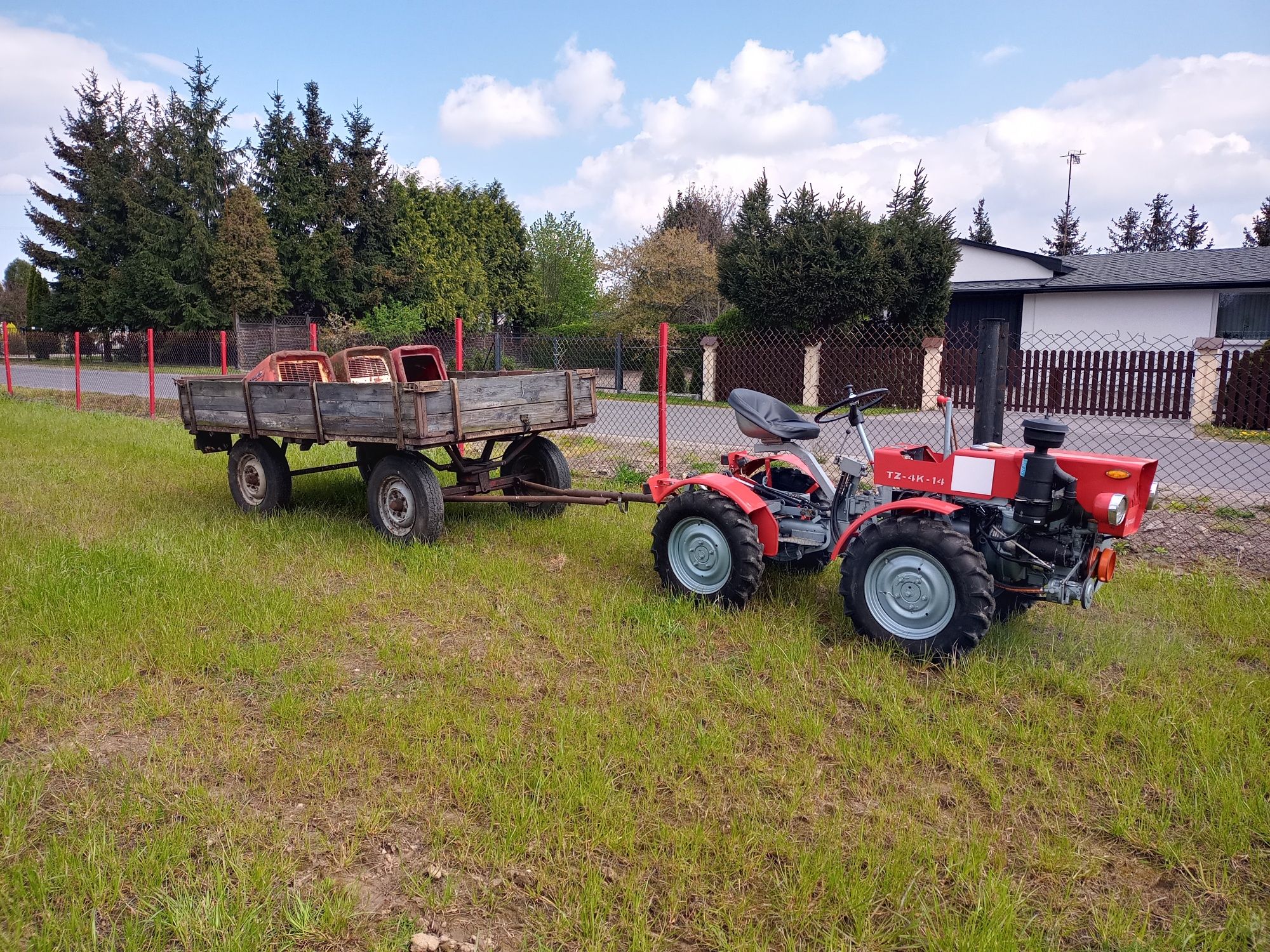 Traktorek Ogrodniczy 4x4 łamany tz4k14 tv521 ursus kubota iseki c330