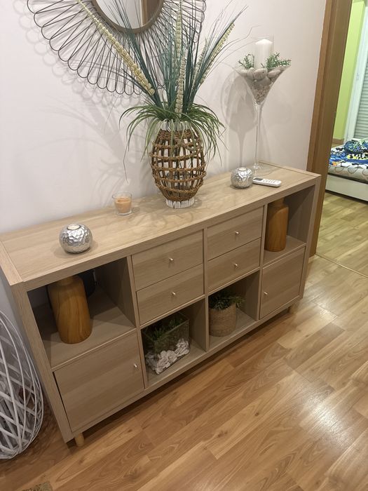 Estante 8 cubos madeira