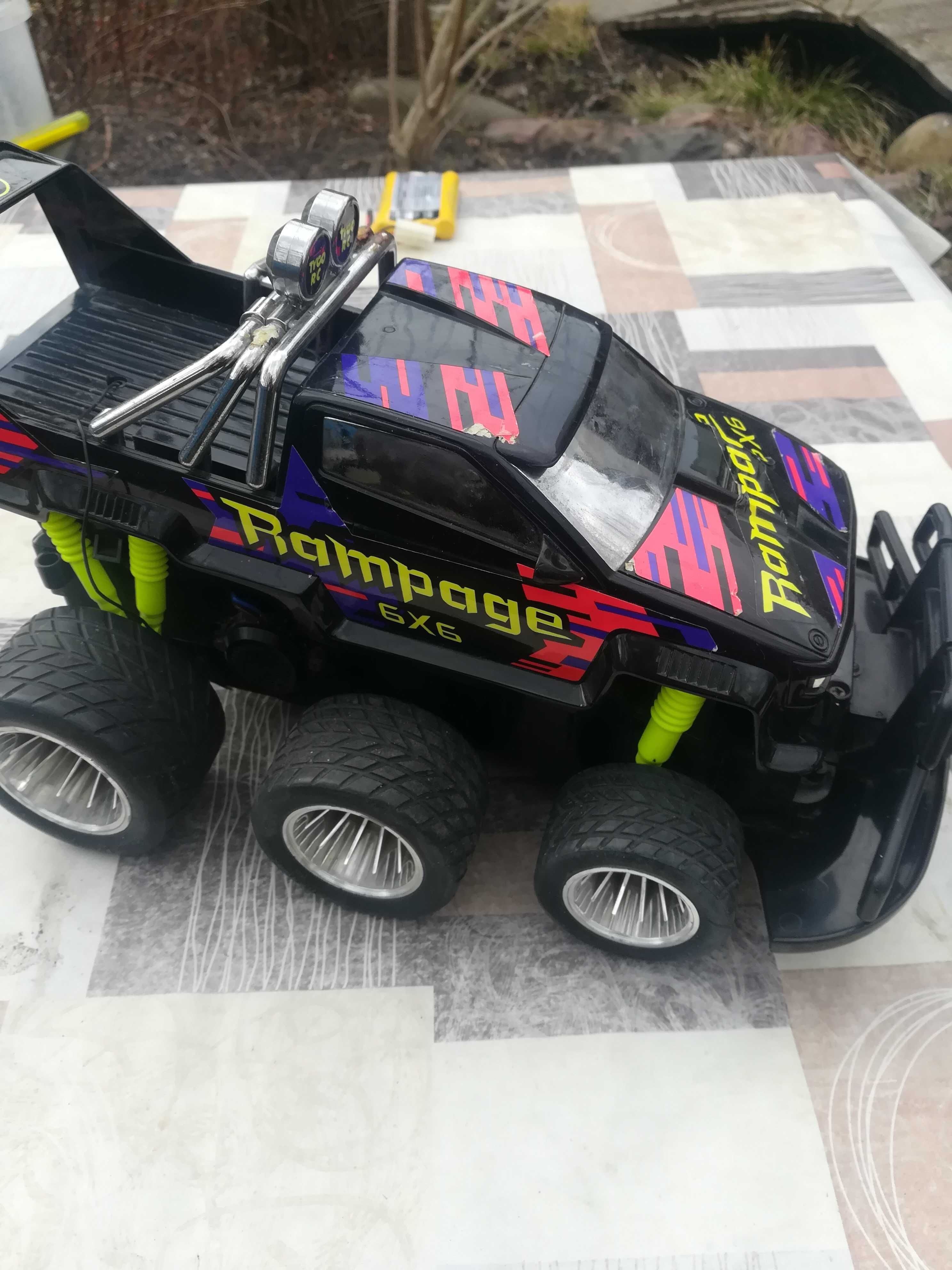 Продаю винтажную радиоуправляемую машину Джип " TYGO RAMPAGE 6x6-9,6v