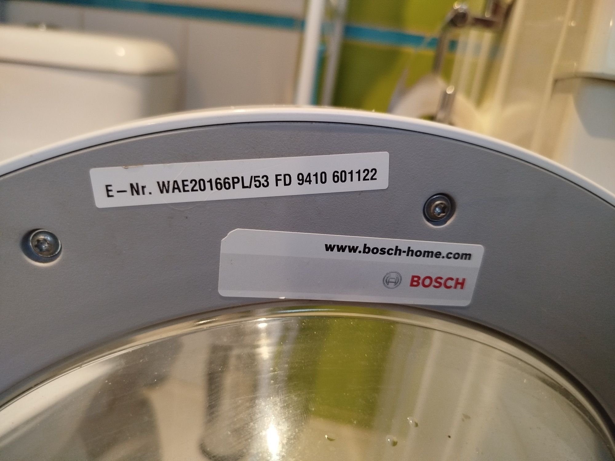 Części pralki Bosch Vario Perfect serie 4 WAE20166PL/53