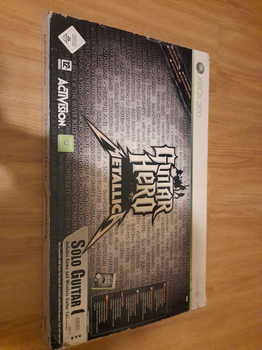 Guitar Hero Metallica - Xbox 360 - Sem o Jogo