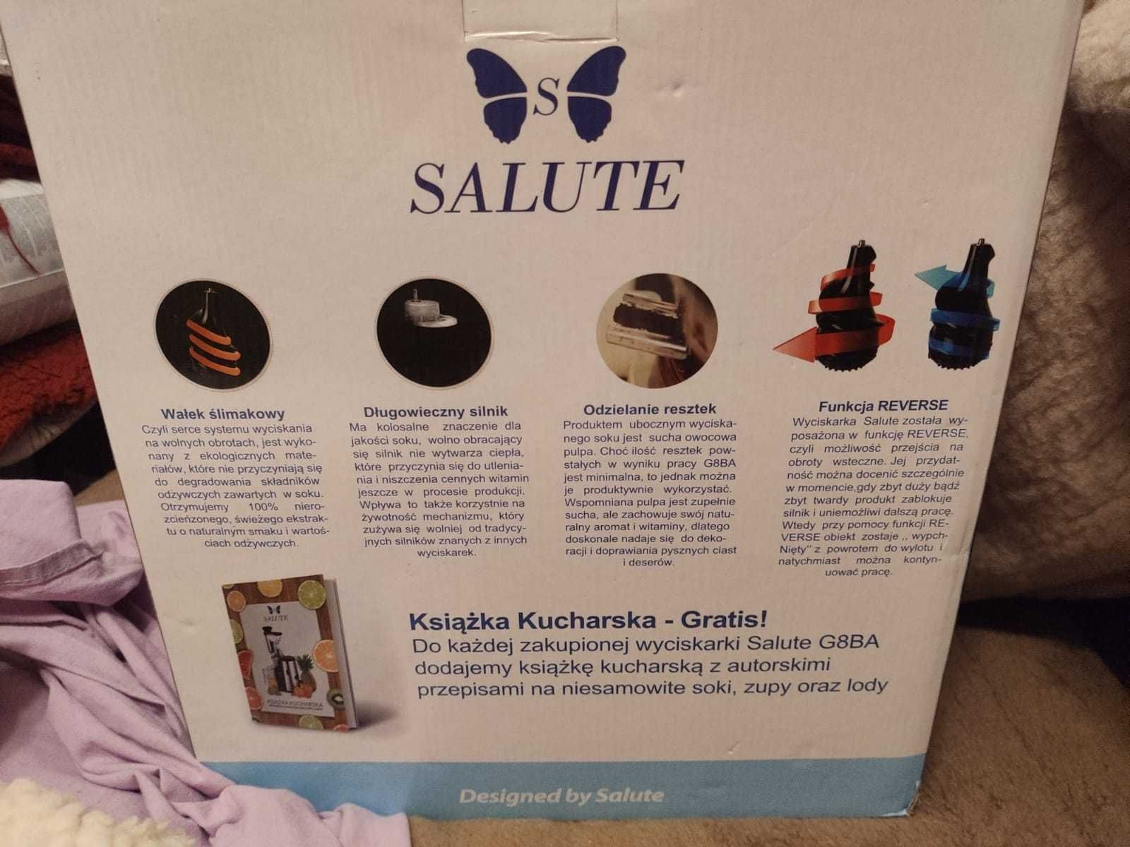 Wyciskarka wolnoobrotowa SALUTE G8BA, nowa
