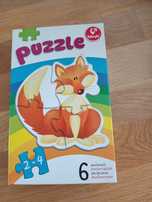 Puzzle że zwierzętami