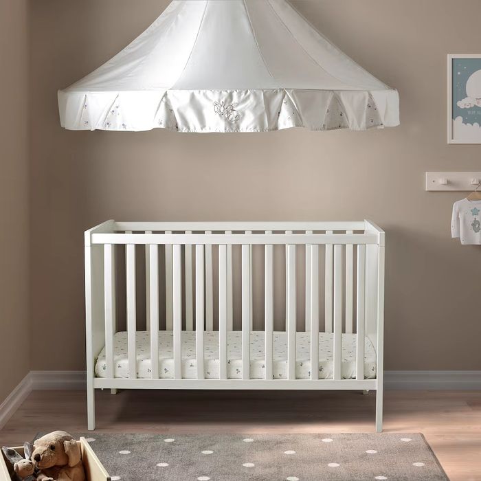 Cama bebé grades madeira