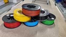 Filament 1,75mm ABS PLA do drukarek 3D czarny niebieski żółty brązowy