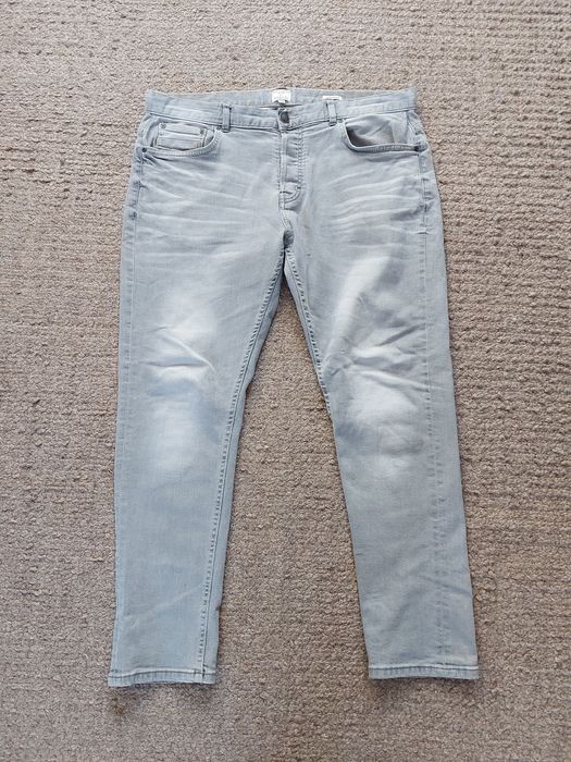 Spodnie dżinsowe szare Męskie 36S