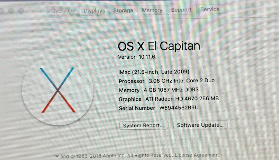 iMac 21,5" (Final 2009) + Wacom Bamboo – 1TB