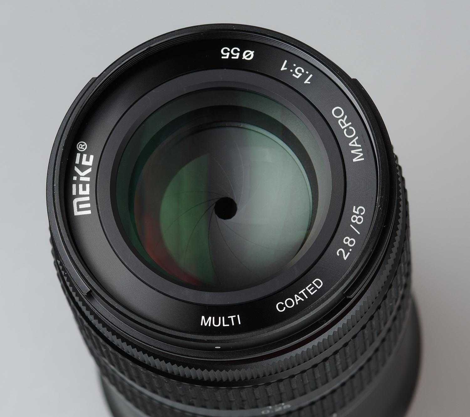 Nikon Z Meike 85/2.8 Macro -мануальний макрооб’єктив з масштабом 1,5:1