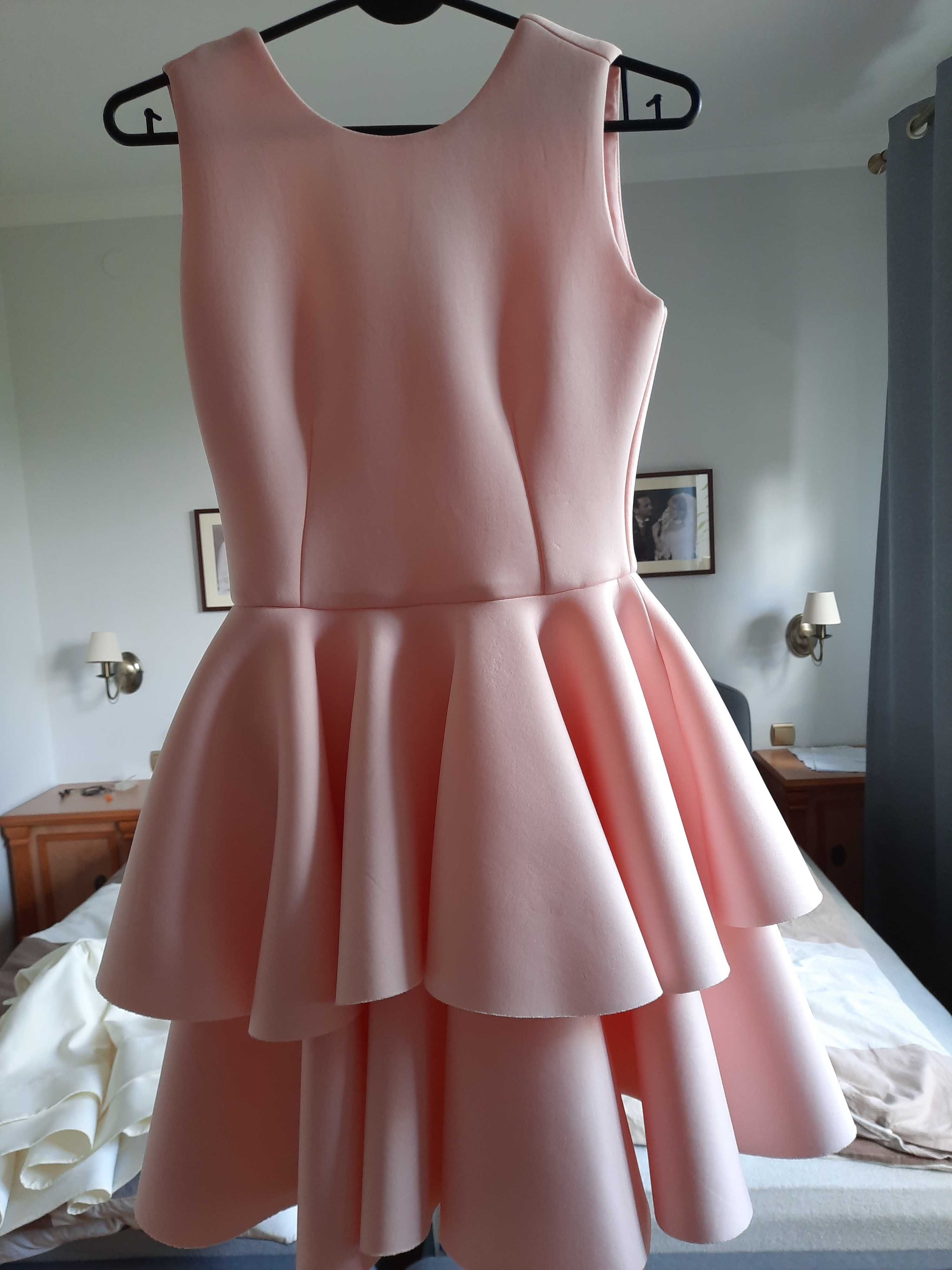 Sukienka EMO 36 studniówka półmetek bal ósmoklasisty