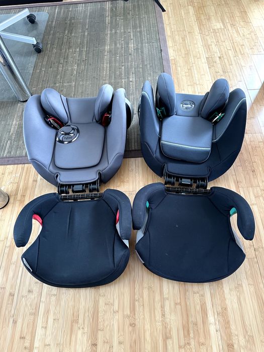Cadeiras Cybex M-Fix e Solution S i-Fix (Palmela) – Excelente estado