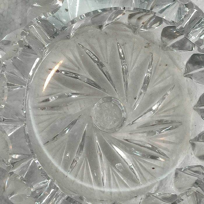 papierośnica kryształowa duża