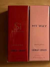 Perfumy Giorgio Armani: Si passione 15ml edp ALBO My way edp 15 ml