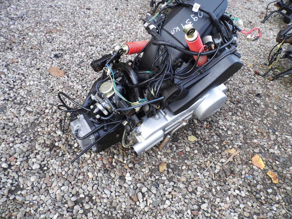 SILNIK DO CHIŃSKIEGO SKUTERA 125 4T KOŁO 13 sprawny 2934 km swap do 50
