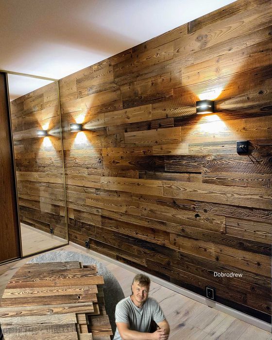 piękne stare drewno 100% stare stuletnie deski do wykończeń wnętrz