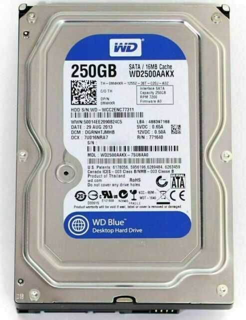 Жесткий диск HDD 3.5" SATA 250GB