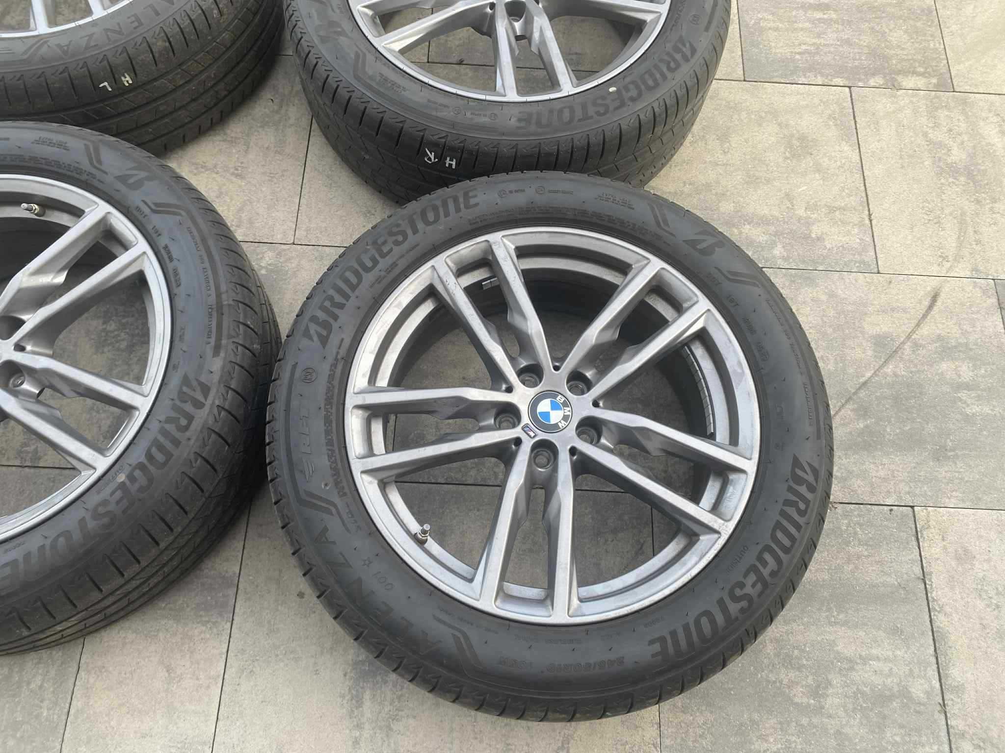 Oryginalne koła letnie 19 M pakiet 698 M BMW X4 X3 G01 G02  2023r