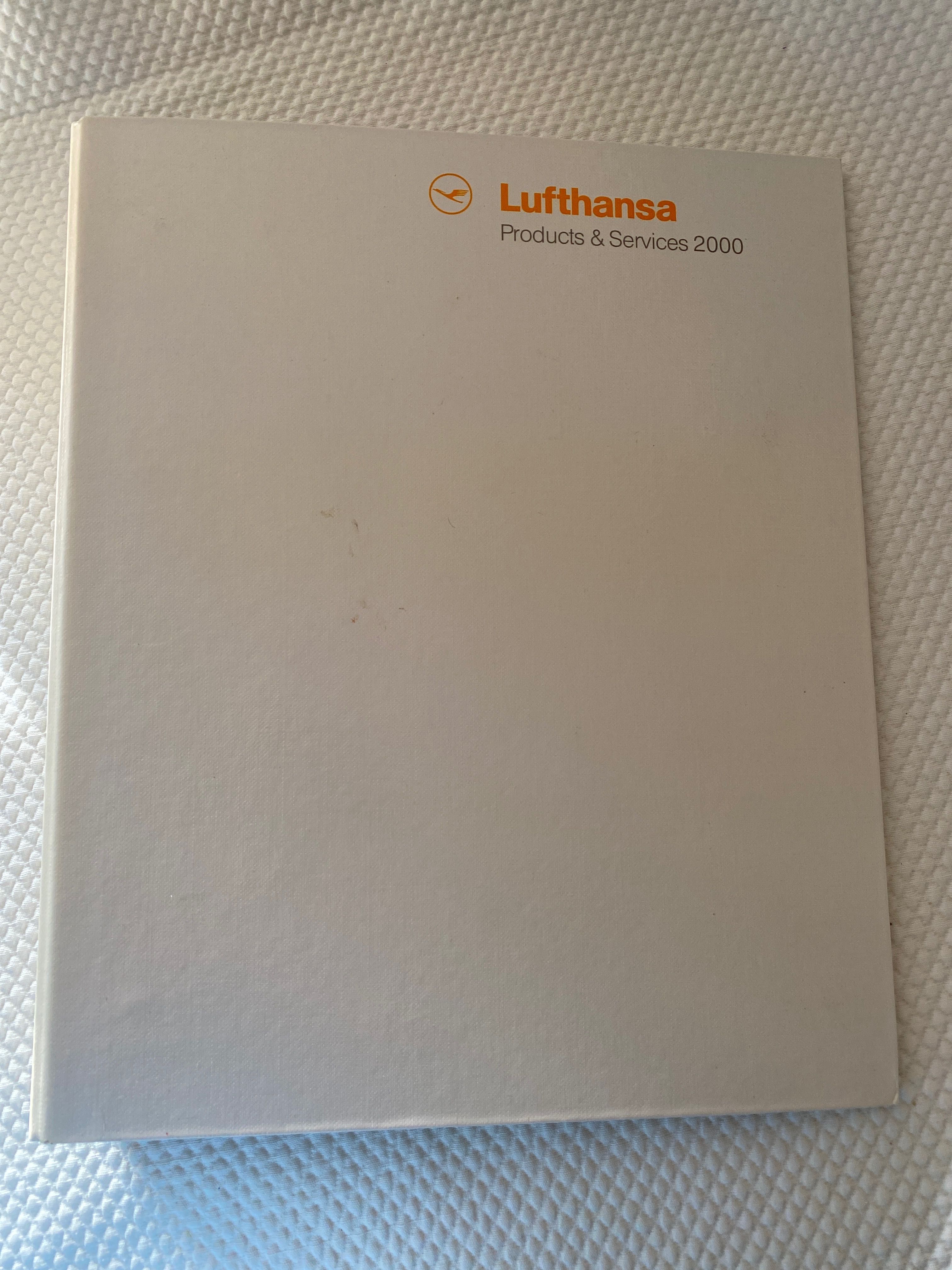 Pasta de Arquivo Capa Lufthansa Products & Services 2000