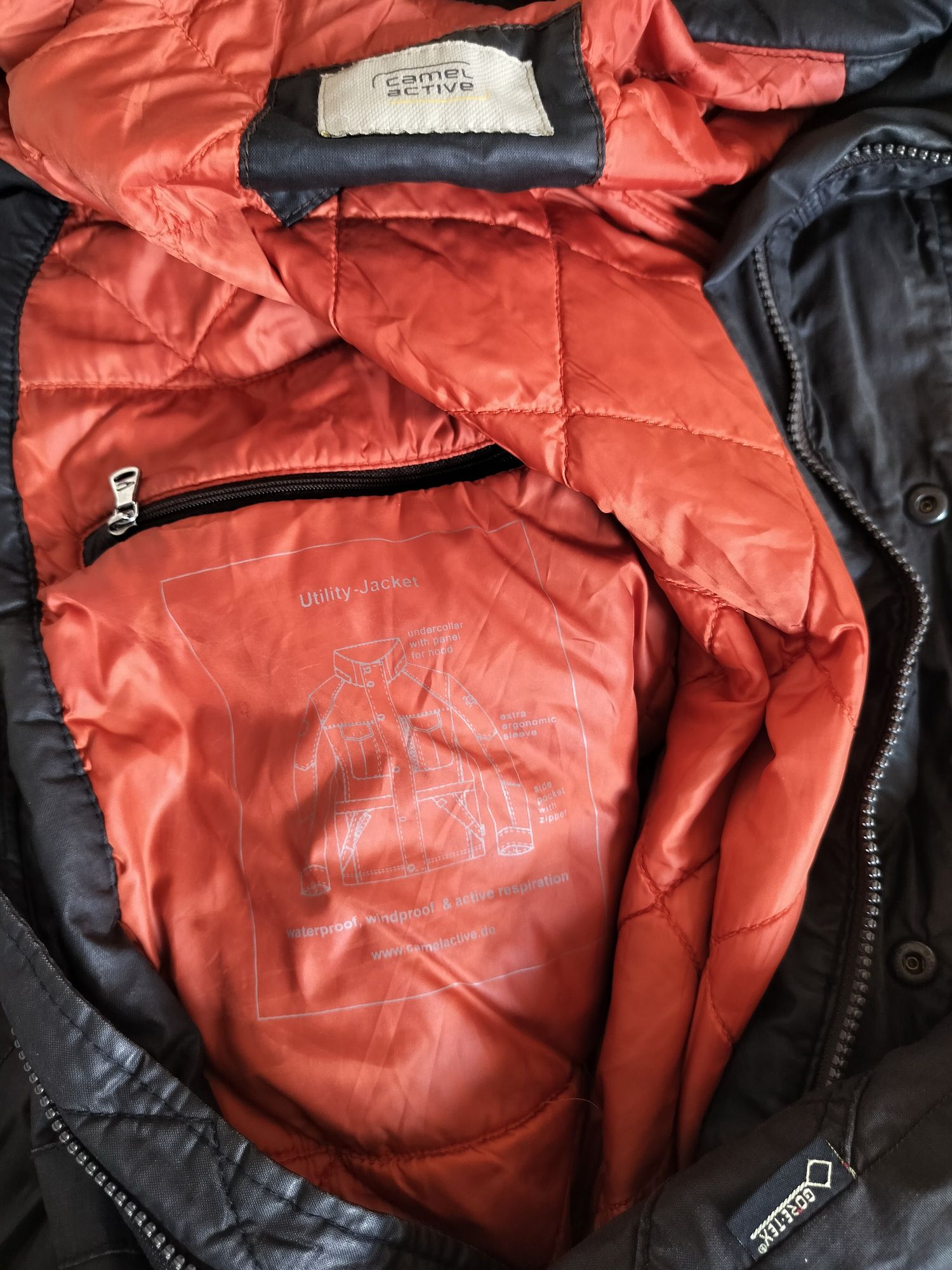 Kurtka L camel active Gore TeX