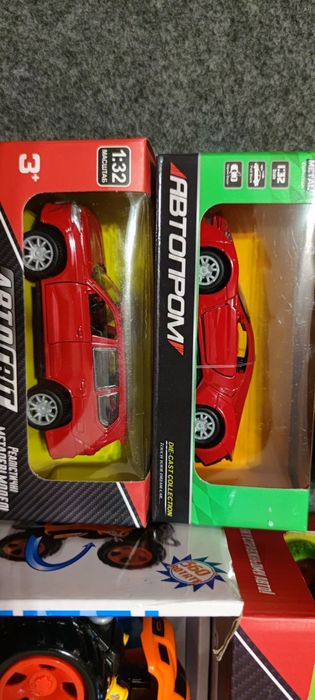 Набор машинок моделек 9 шт