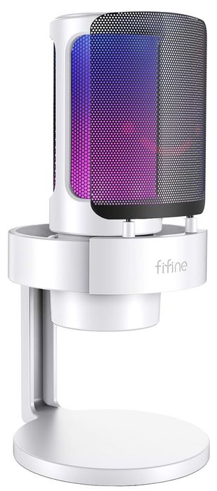 Мікрофон до комп'ютера Fifine Ampligame A8W White