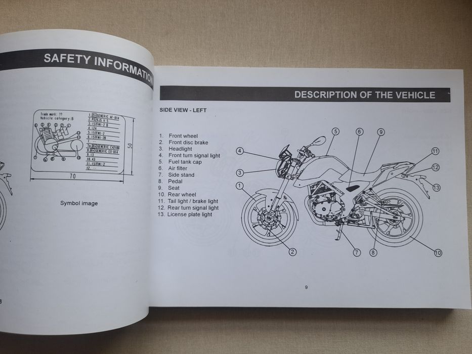 Manual mota KSR GRS 125