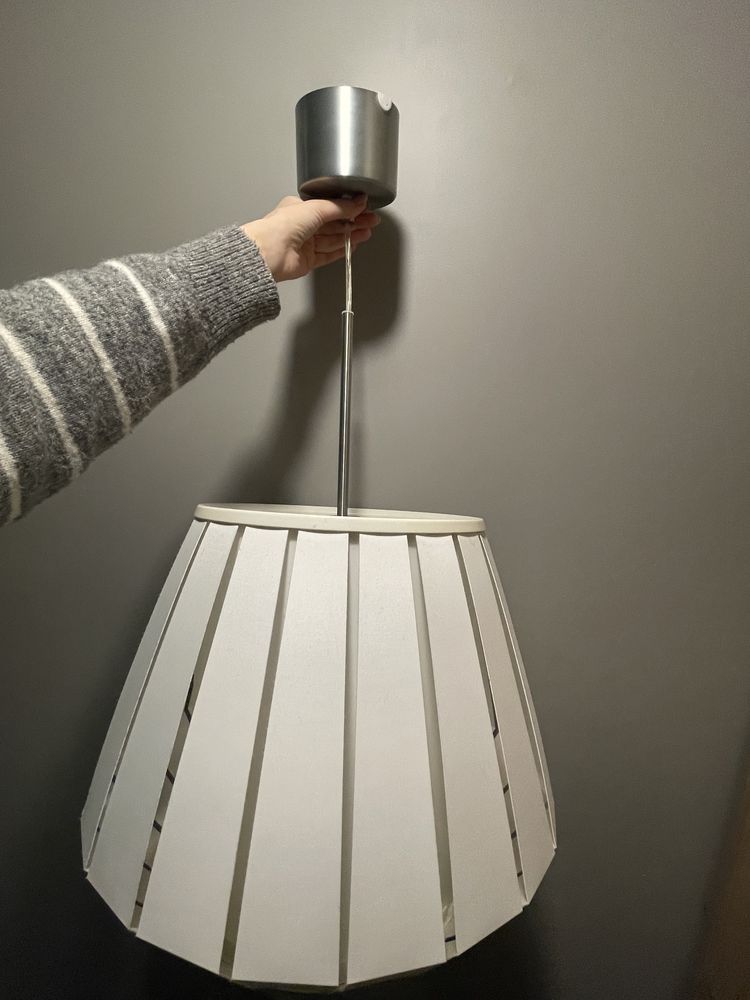 Lampa biała IKEA