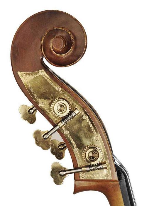 Leonardo LB134 kontrabas 3/4 - 1/8 seria LB100 + pokrowiec + smyczek