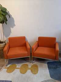 Fotele klubowe retro vintage knoll bauhaus mid century modern